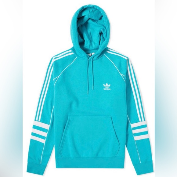 Adidas Turquoise hoodie - Picture 2 of 2